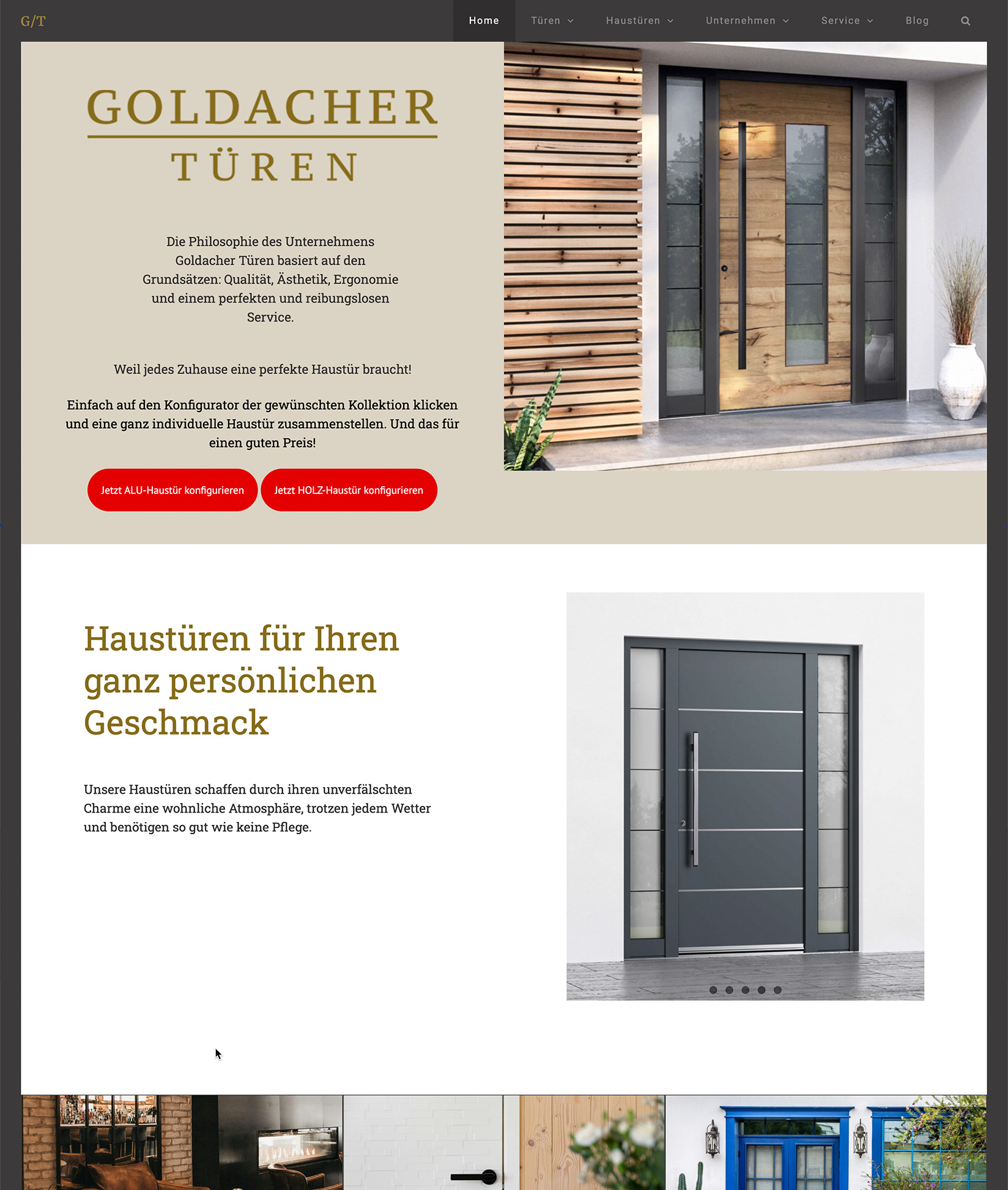 WordPress-Website für Goldacher – Referenzprojekt